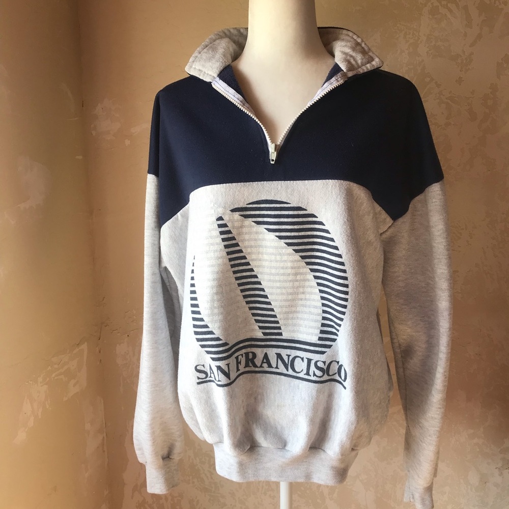 80s San Francisco sweater